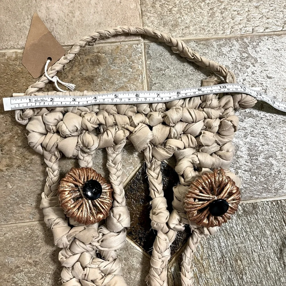 Bohemian Unique Handmade Macrame Snake Wall Art Hanging Decor